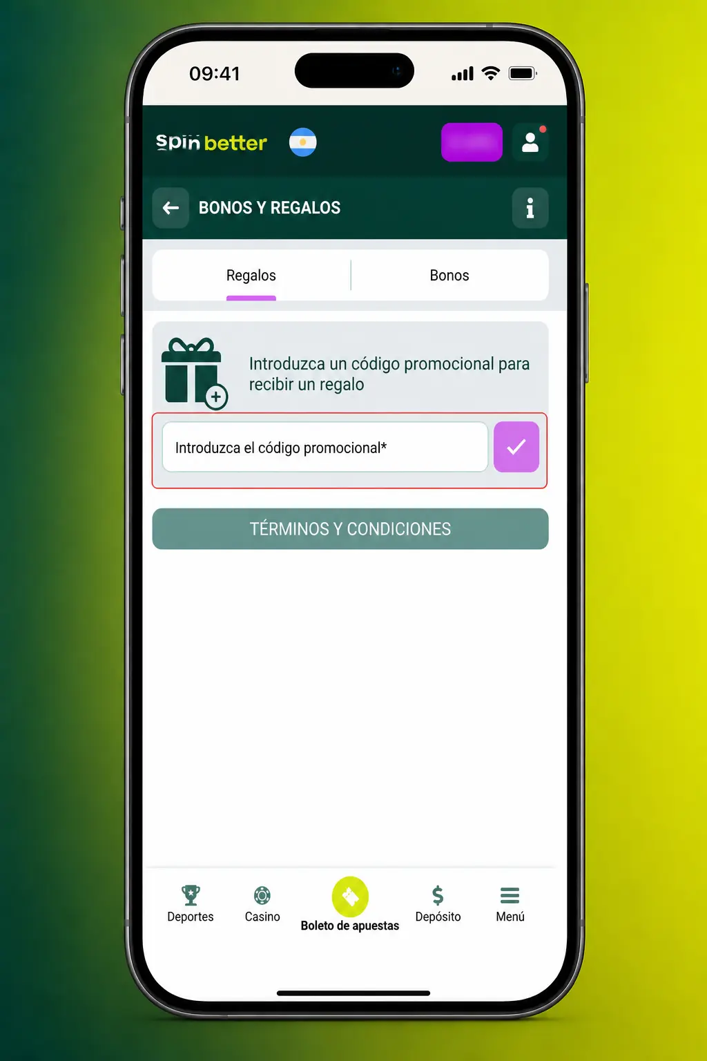 Guía paso a paso para usar el código bono SPIN500 de SpinBetter y activar los bonos de bienvenida
