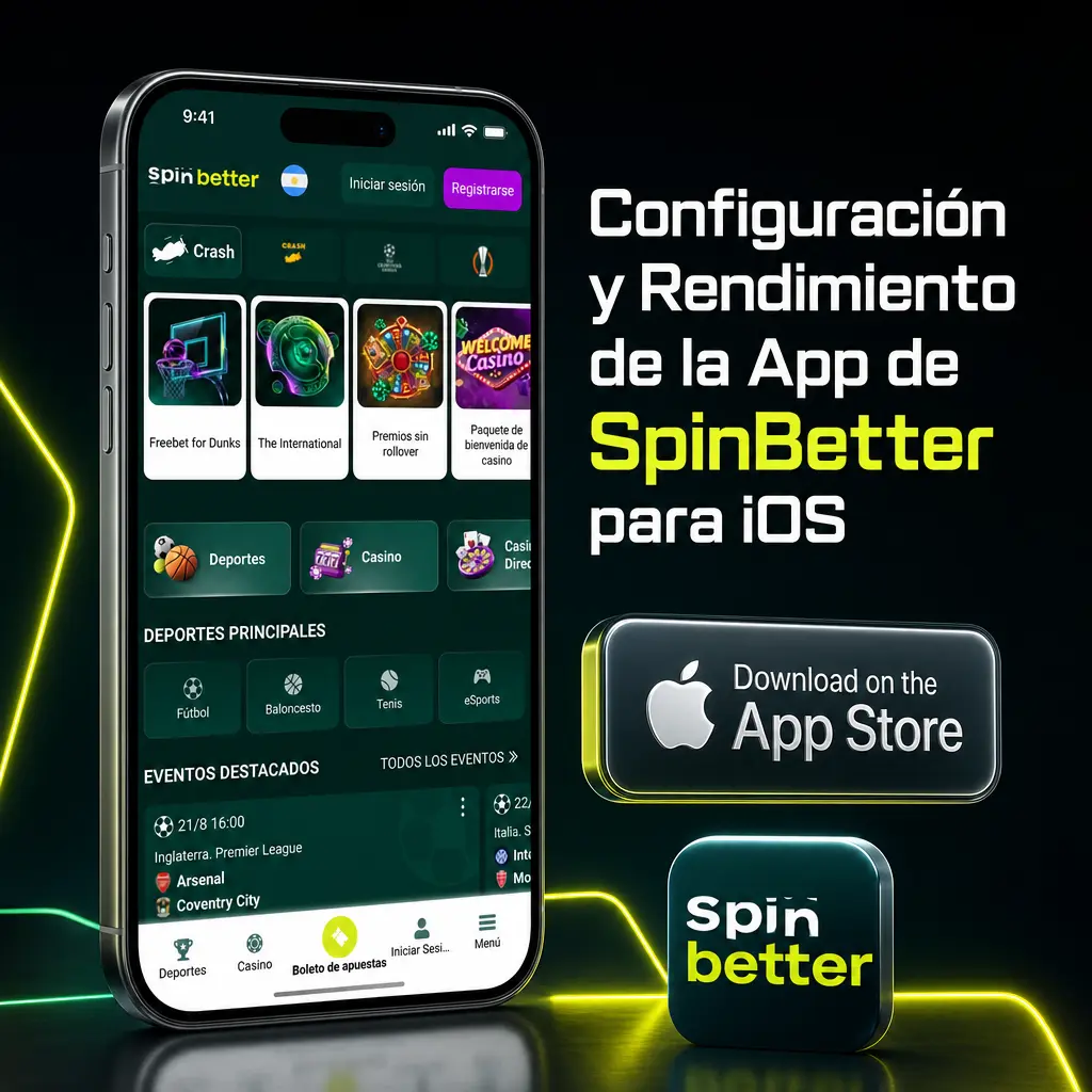 Cómo configurar la app web progresiva de SpinBetter en iOS desde Safari y agregarla a la pantalla de inicio