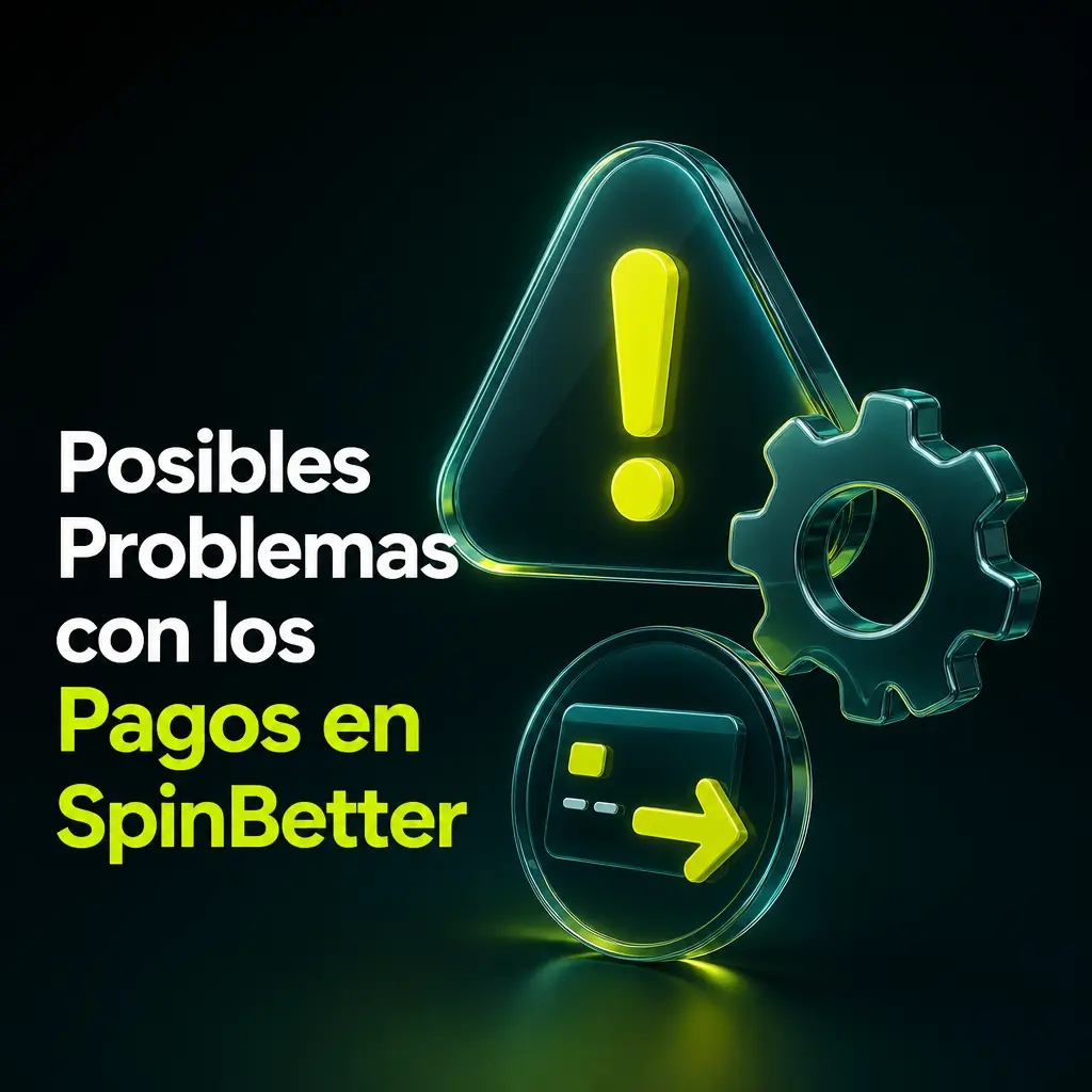 Solución a problemas comunes de pagos en SpinBetter: retiros pendientes, depósitos no acreditados y verificación de documentos.