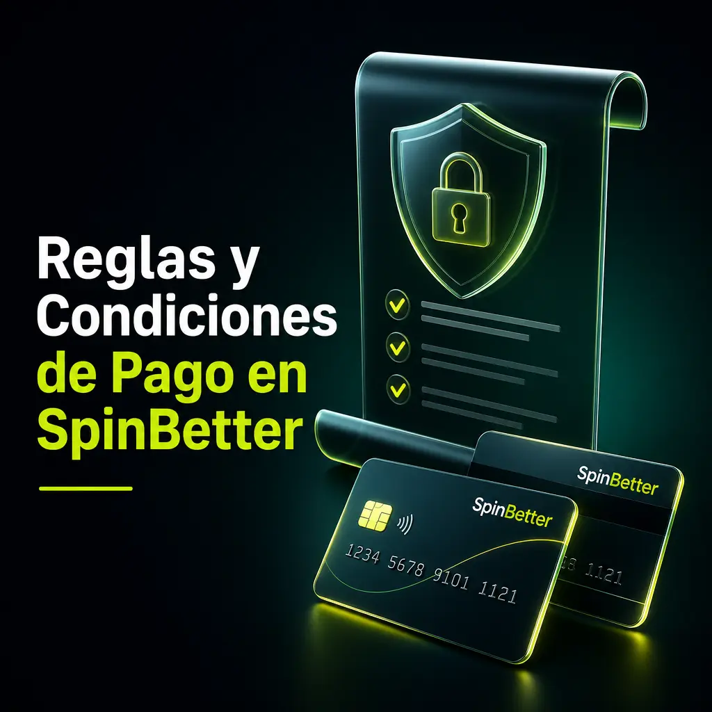 Reglas y condiciones de pago en SpinBetter: verificación de identidad, mismo método de retiro, rollover y límites diarios en Argentina.
