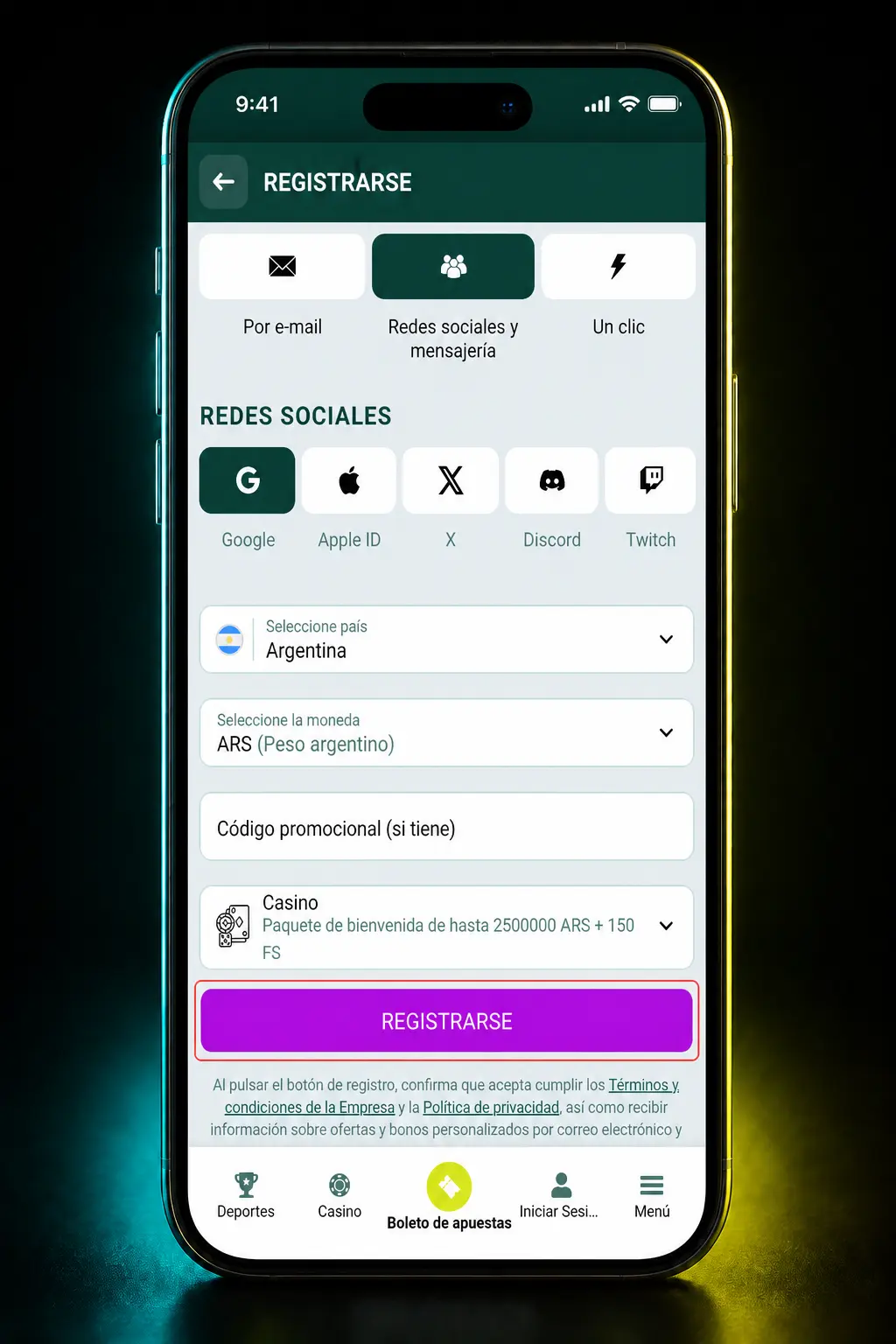 Guía paso a paso para cargar tu primera apuesta en SpinBetter: elegir mercado, cuota y confirmar el cupón.